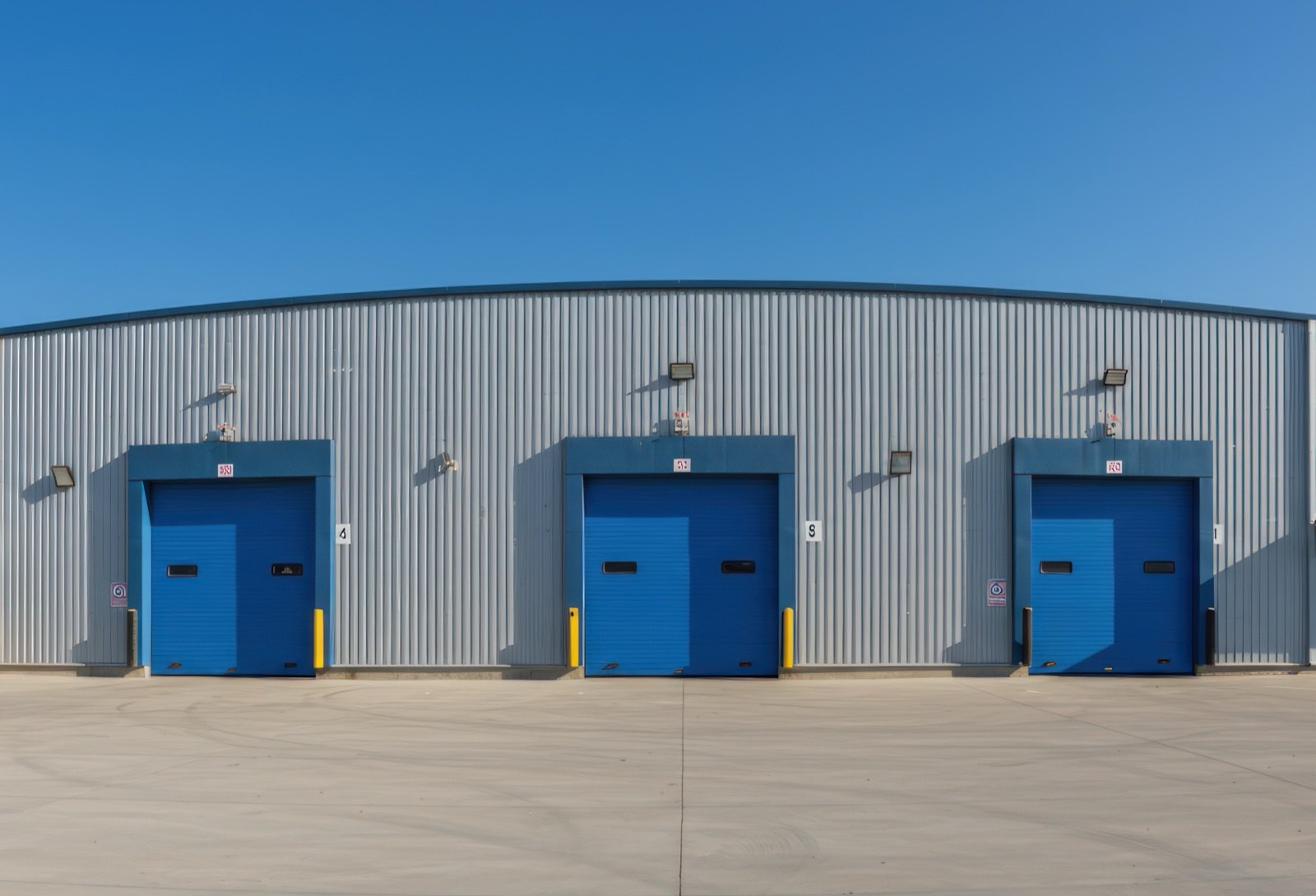 Commercial garage doors