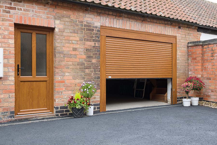 Roller garage door installed at a Sydney property